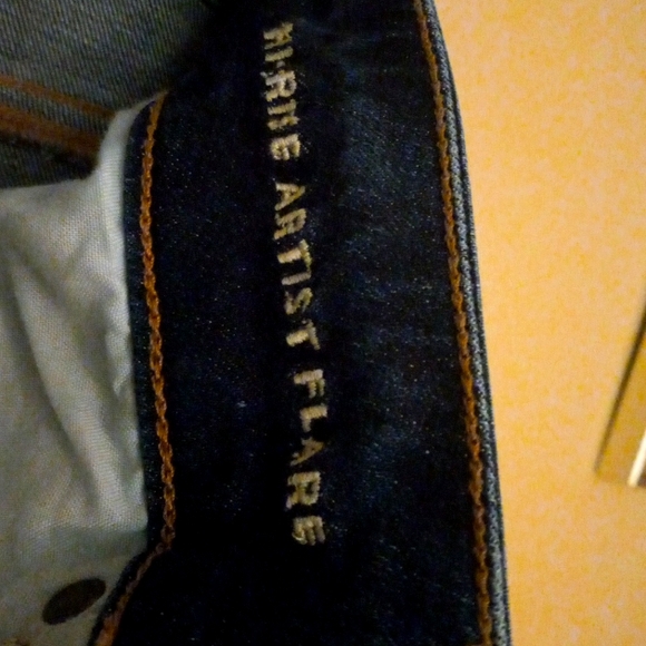 Flare leg jeans.  Worn once. Great quality.  Not my style. - Picture 6 of 6